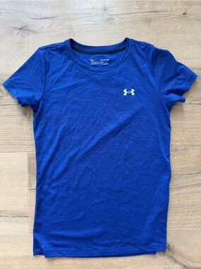 Under Armour Royal Blue HeatGear Short-Sleeve Tee